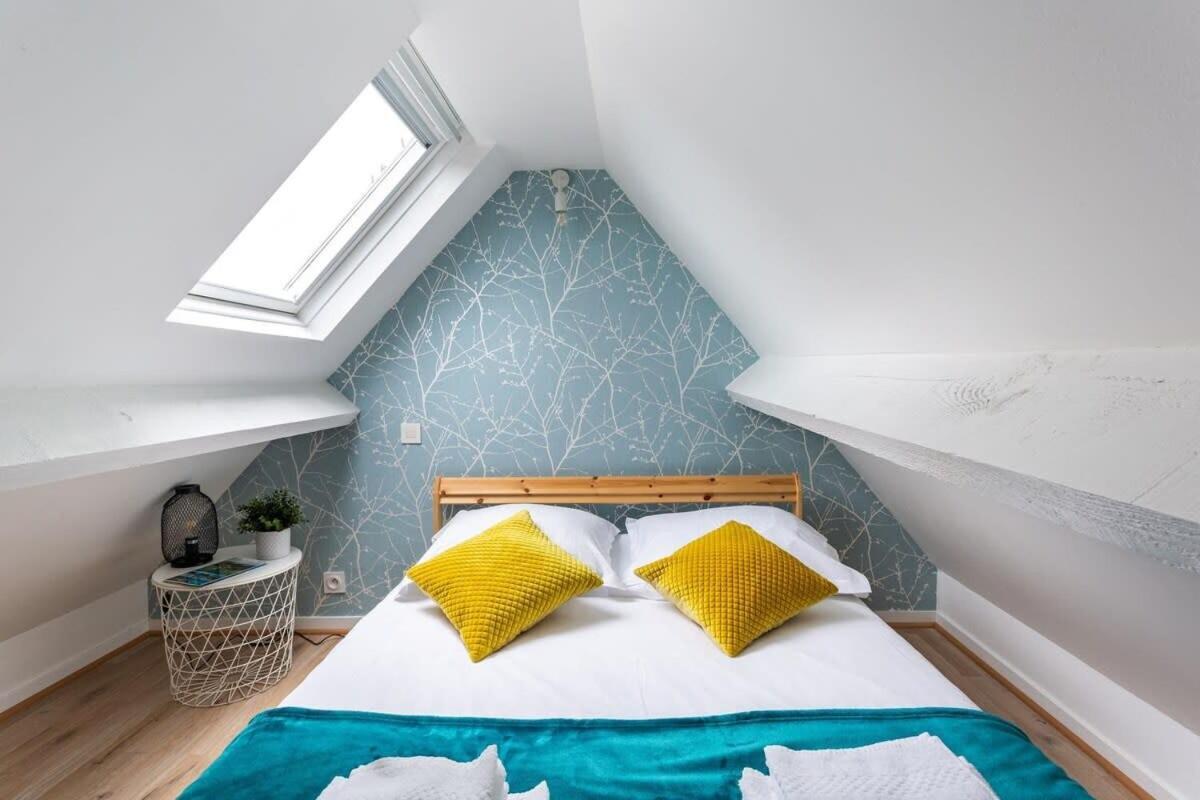 Le Petit Pastel - Joli Duplex - Proche De La Plage Apartment Saint-Malo Bagian luar foto