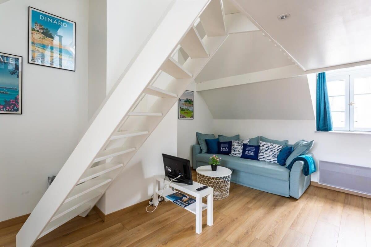 Le Petit Pastel - Joli Duplex - Proche De La Plage Apartment Saint-Malo Bagian luar foto