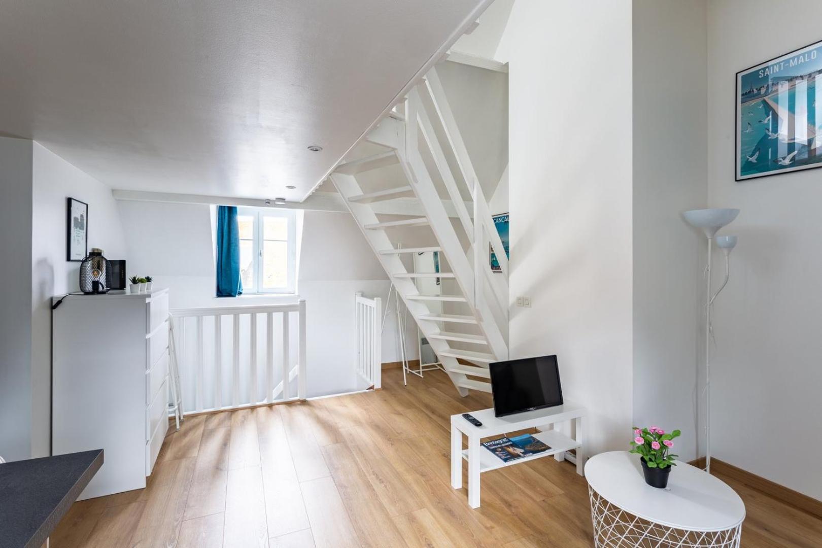 Le Petit Pastel - Joli Duplex - Proche De La Plage Apartment Saint-Malo Bagian luar foto