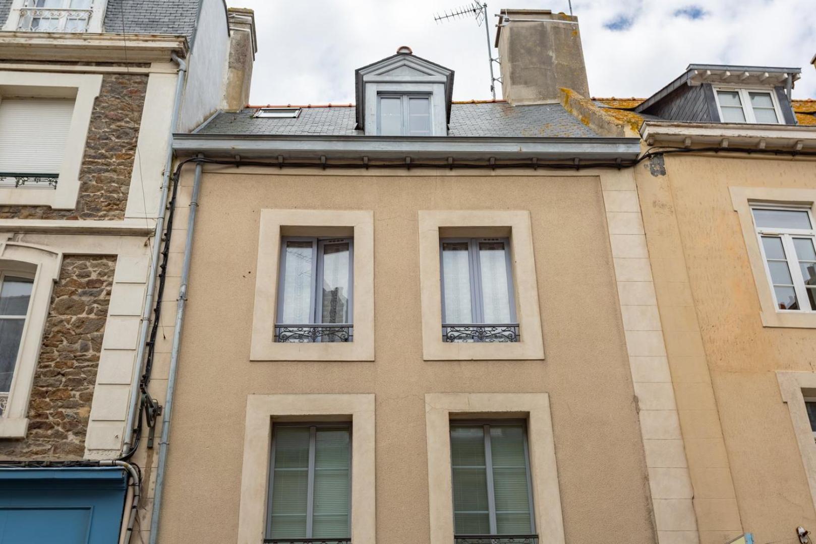 Le Petit Pastel - Joli Duplex - Proche De La Plage Apartment Saint-Malo Bagian luar foto